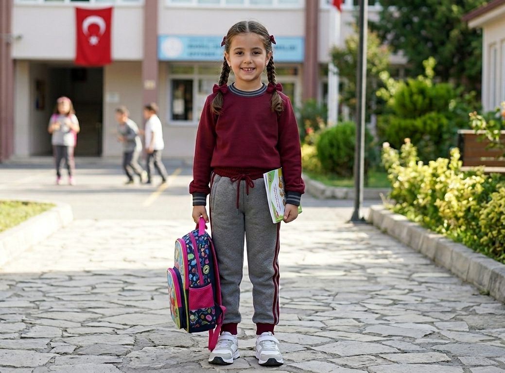 Eryaman Şehit Mehmet Çetin İlkokulu Uzun Kol Sweat